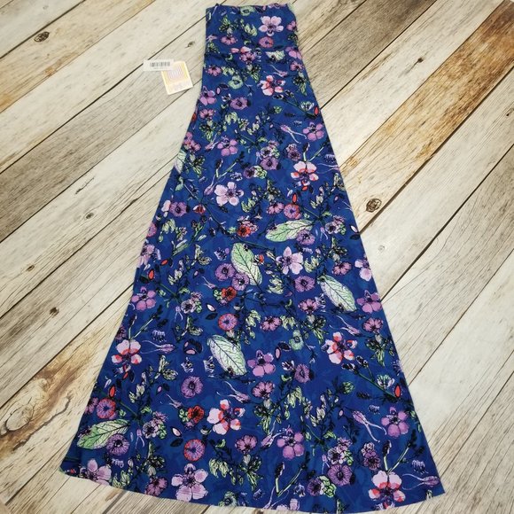 LuLaRoe Dresses & Skirts - Lularoe Floral Maxi Skirt Size XL New
